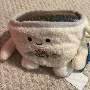 FRIENDS Central Perk Plush Toy - White and Gray